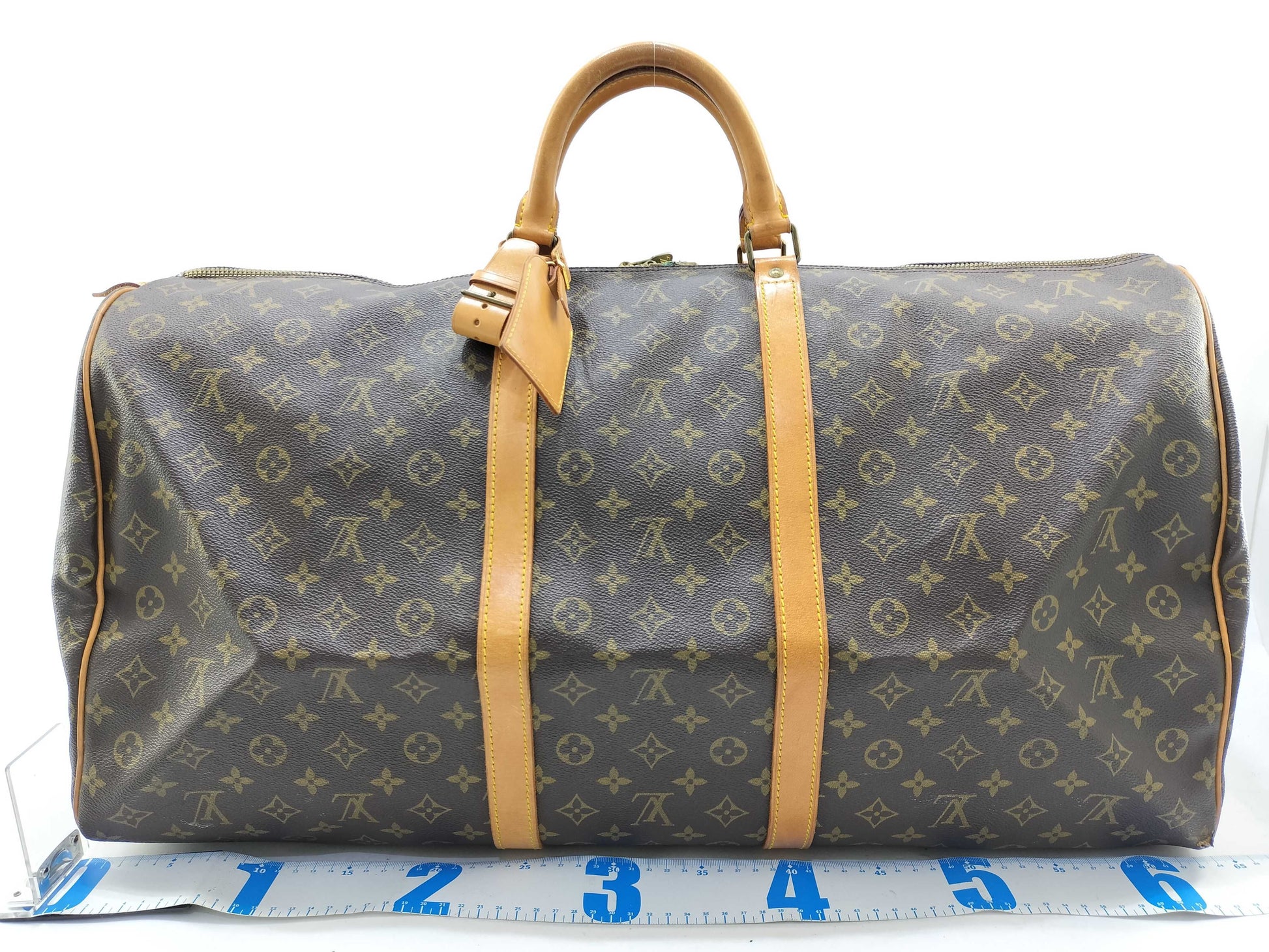 LOUIS VUITTON Monogram Vuitton Monogram Keypol 60 841SA Boston Bag