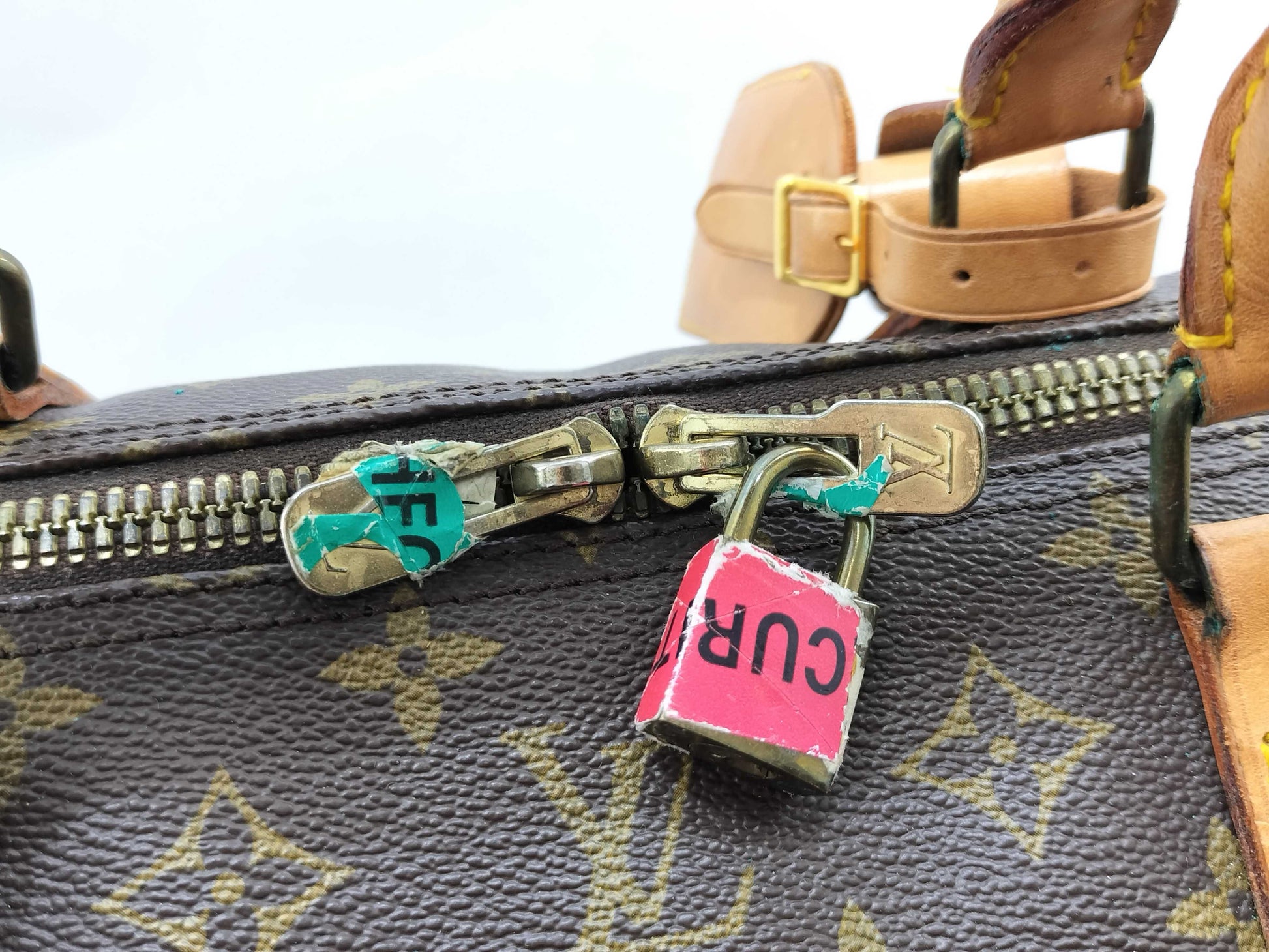 LOUIS VUITTON Monogram Vuitton Monogram Keypol 60 841SA Boston Bag