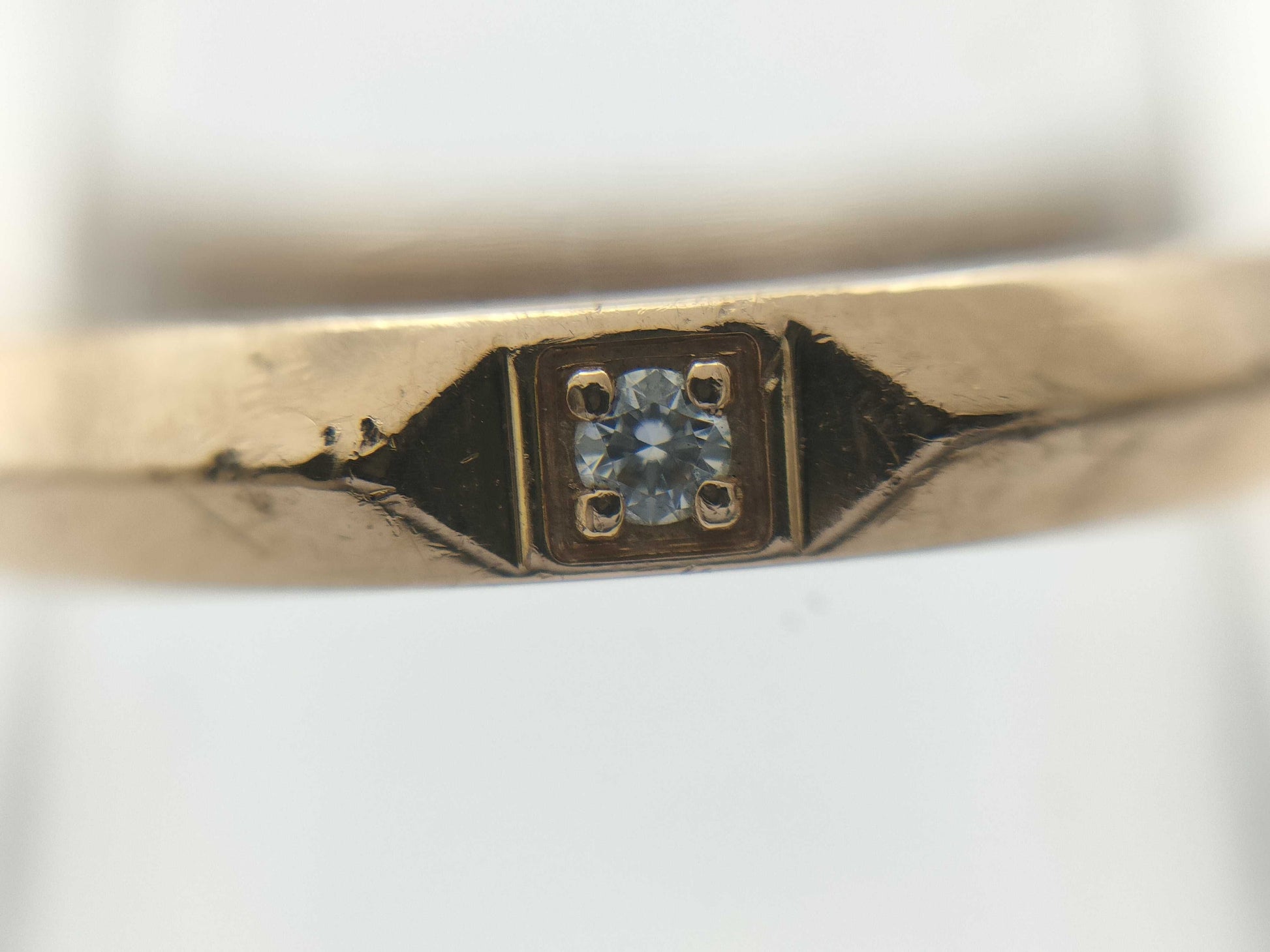 Tiffany & Co. TrueBand 5PD Au750 3.3g Ring 