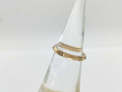 Tiffany & Co. TrueBand 5PD Au750 3.3g Ring 