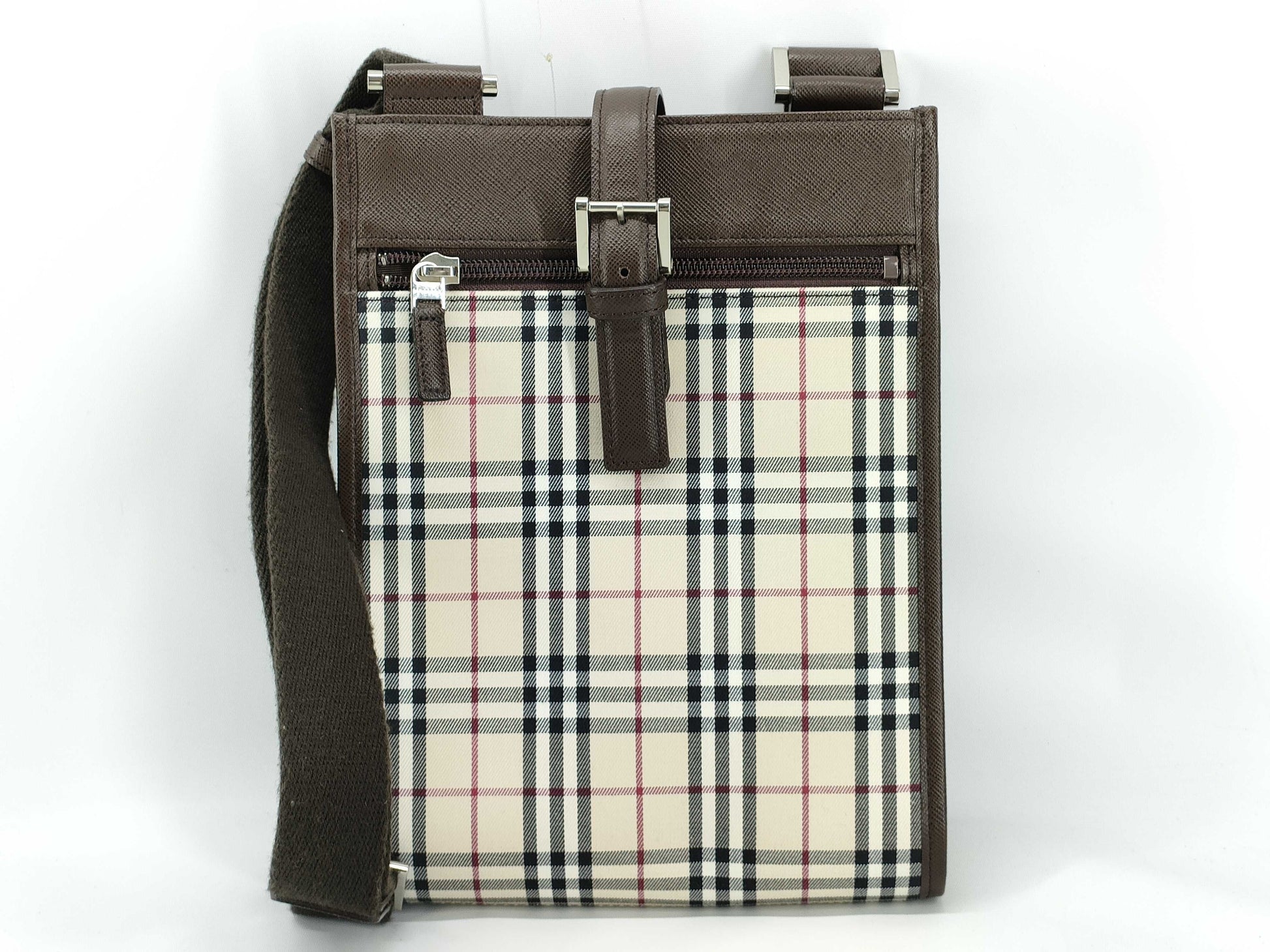 BURBERRY Nova Check Shoulder Bag