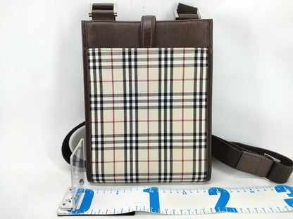 BURBERRY Nova Check Shoulder Bag