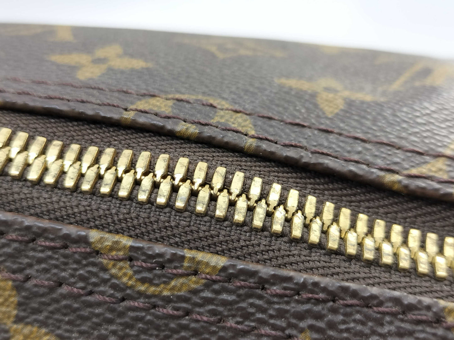 LOUIS VUITTON Monogram Vuitton Monogram Keypol 50 FL1000 Boston Bag