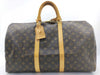 LOUIS VUITTON Monogram Vuitton Monogram Keypol 50 FL1000 Boston Bag
