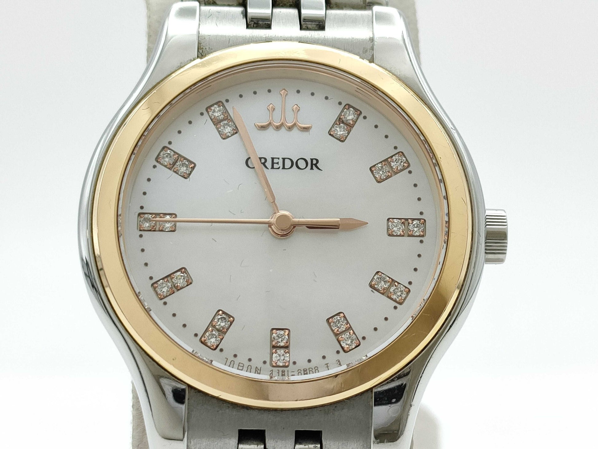 SEIKO Credor GSAS946 4J81-0AW0 640011 Quartz Shell Dial Women's Watch