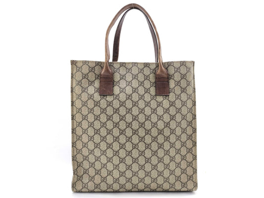 GUCCI GG Supreme Gucci GG Supreme Tote 91249 Tote Bag