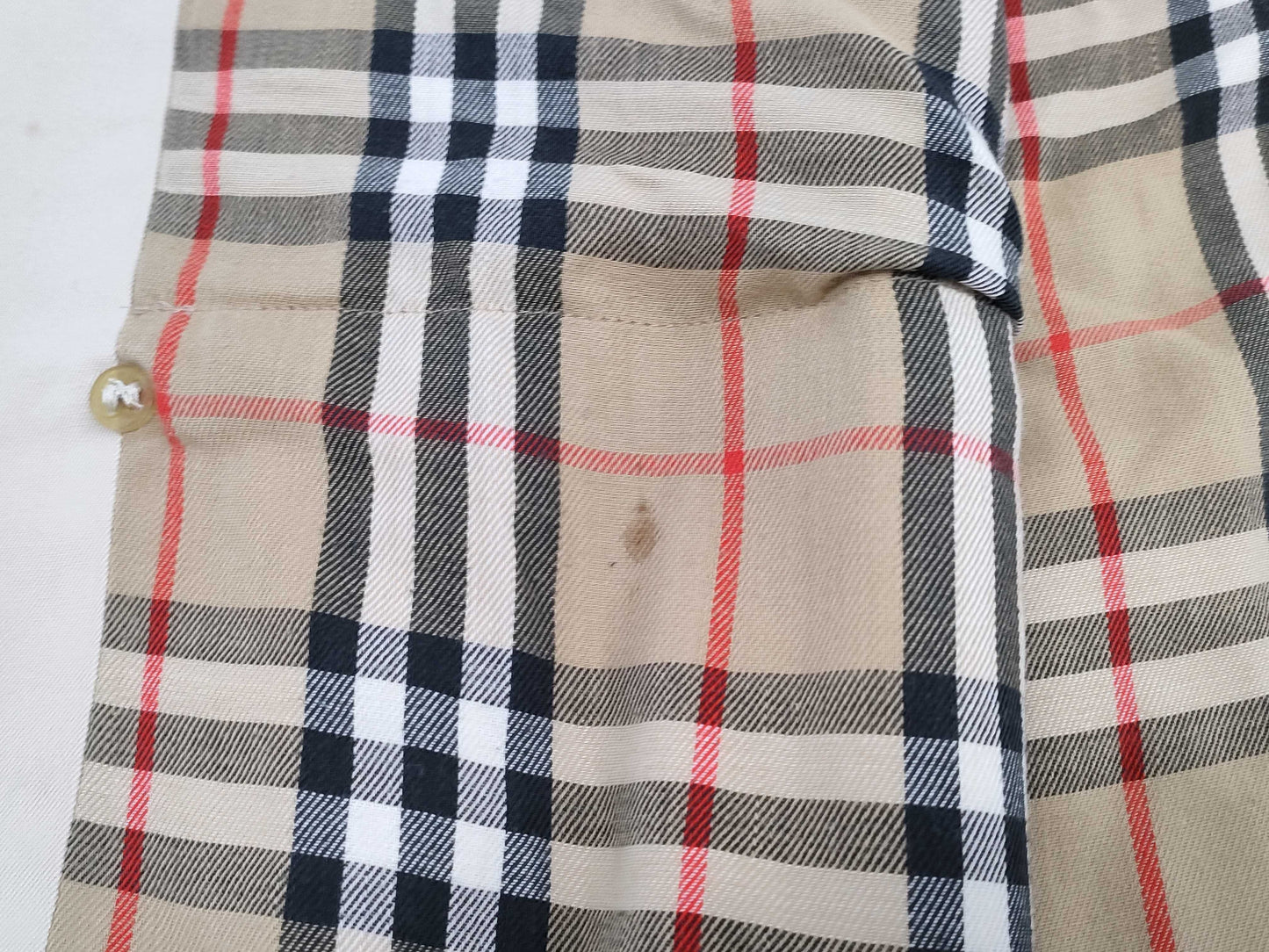 Burberrys BURBERRY Trench Coat Men's Belt Double 50 Check Coat