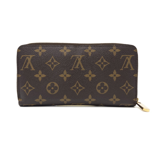 LOUIS VUITTON LOUIS VUITTON Monogram Zippy Wallet M60017 CA4192 Wallet