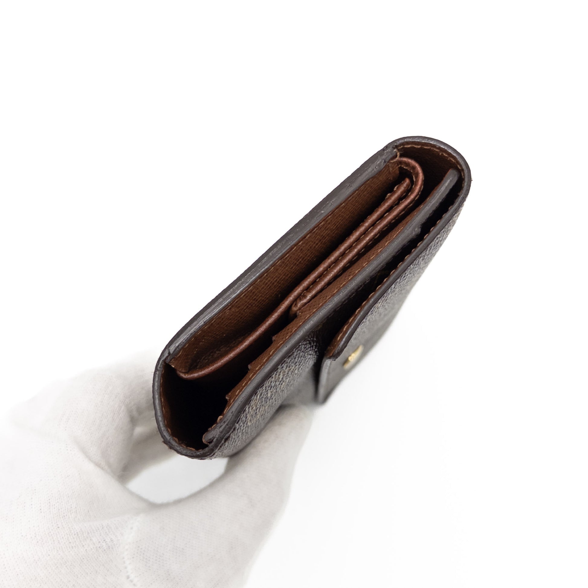 LOUIS VUITTON LOUIS VUITTON Vuitton Monogram Porte-Feuille International M61217 Wallet with Box