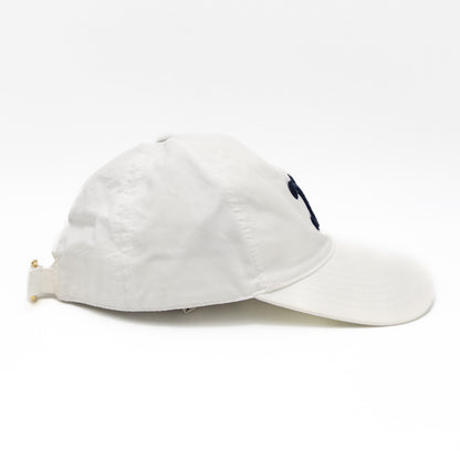 CELINE CELINE Triomphe 2AUT6969P Baseball Cap Canvas Cotton White S Size Other Accessories