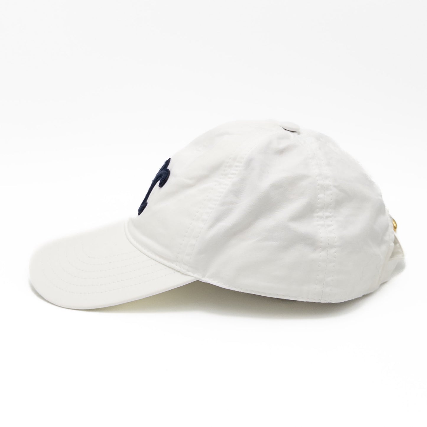CELINE CELINE Triomphe 2AUT6969P Baseball Cap Canvas Cotton White S Size Other Accessories