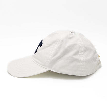 CELINE CELINE Triomphe 2AUT6969P Baseball Cap Canvas Cotton White S Size Other Accessories