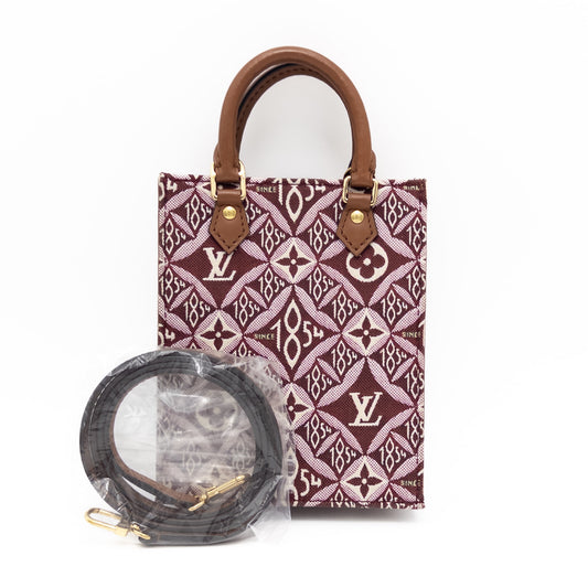 LOUIS VUITTON LOUIS VUITTON Vuitton Since1854 Jacquard Petit Sackpra M69846 Handbag Handbag