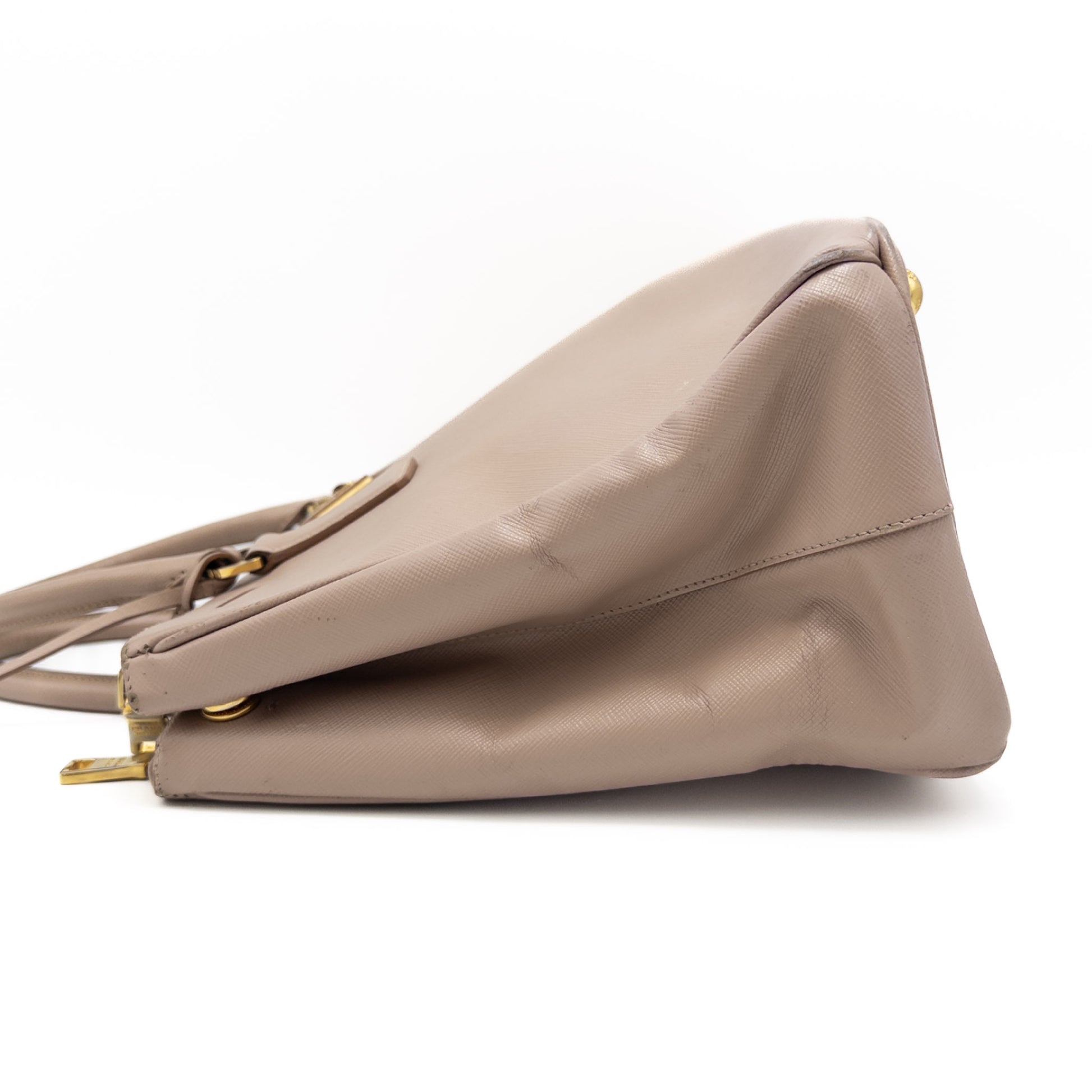 PRADA PRADA Saffiano Lax Galilea 2WAY Tote Bag with Strap Shoulder Bag