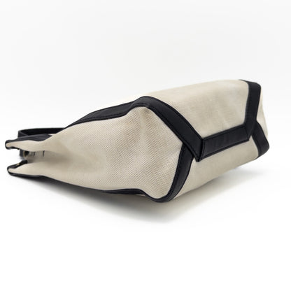 VALENTINO Valentino Galavani VLTN Canvas x Leather 2WAY Handbag with Strap