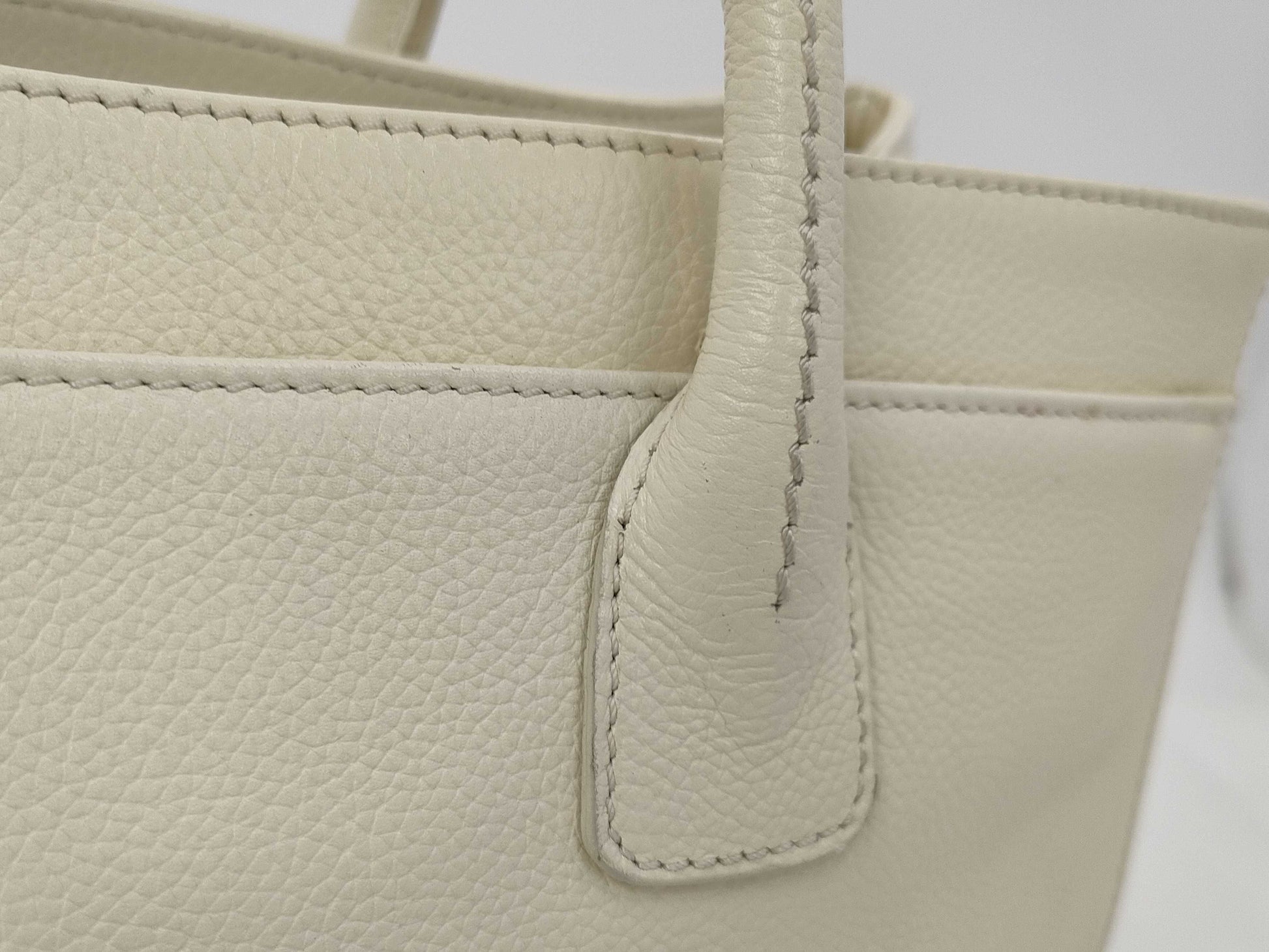 CHANEL Executive Tote Bag White Tote Bag