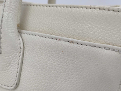 CHANEL Executive Tote Bag White Tote Bag