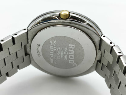 RADO Diaster 152.0343.3 03528793 Navy Blue Dial Quartz Immovable Men's Watch