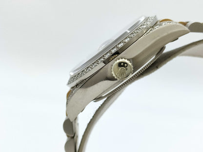 ROLEX 18139 R339109 Blue Shell Precon Men's Watch