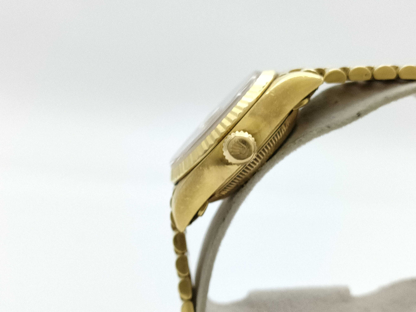 ROLEX 79178G A158224 Champagne Dial Women's Watch