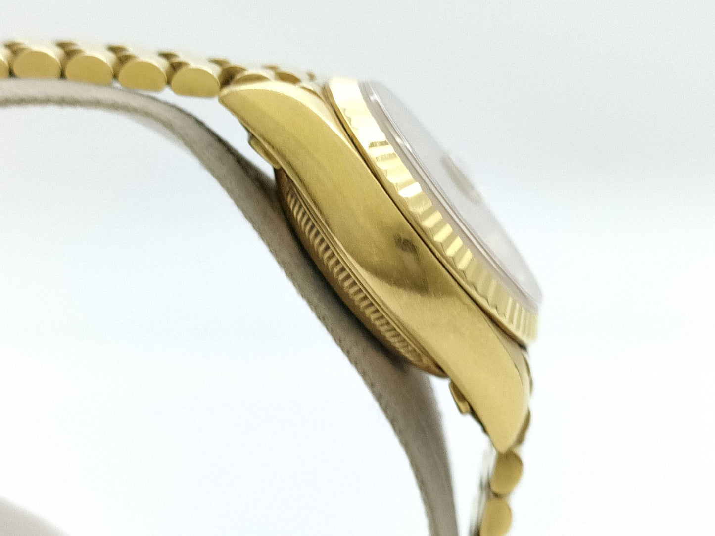 ROLEX 79178G A158224 Champagne Dial Women's Watch