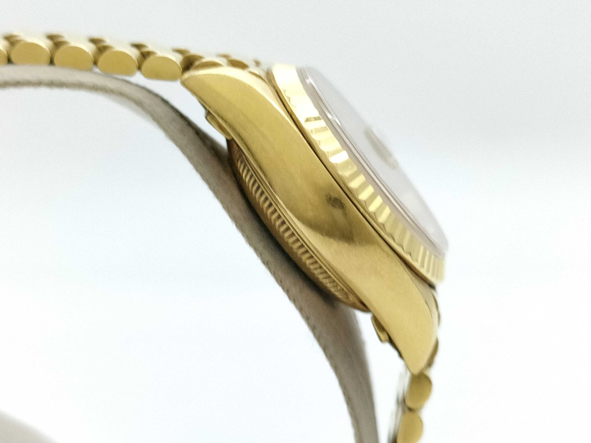 ROLEX 79178G A158224 Champagne Dial Women's Watch