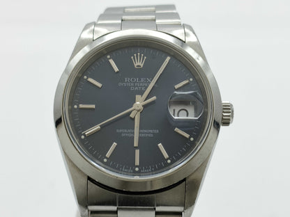 ROLEX 15200 A285264 Blue Dial Automatic Immovable Boys' Watch