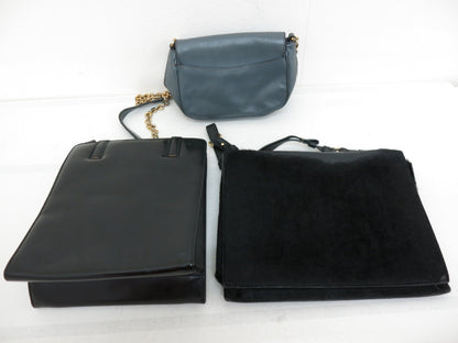 Salvatore Ferragamo 3-piece Gancini calfskin and ponytail shoulder bag, 2-way bag