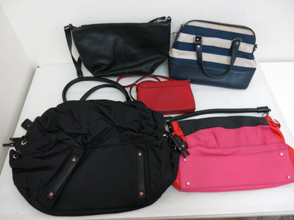 Kate Spade Kate Spade Kate Spade Leather Nylon Shoulder Handbag 5-Point Mountain Bag