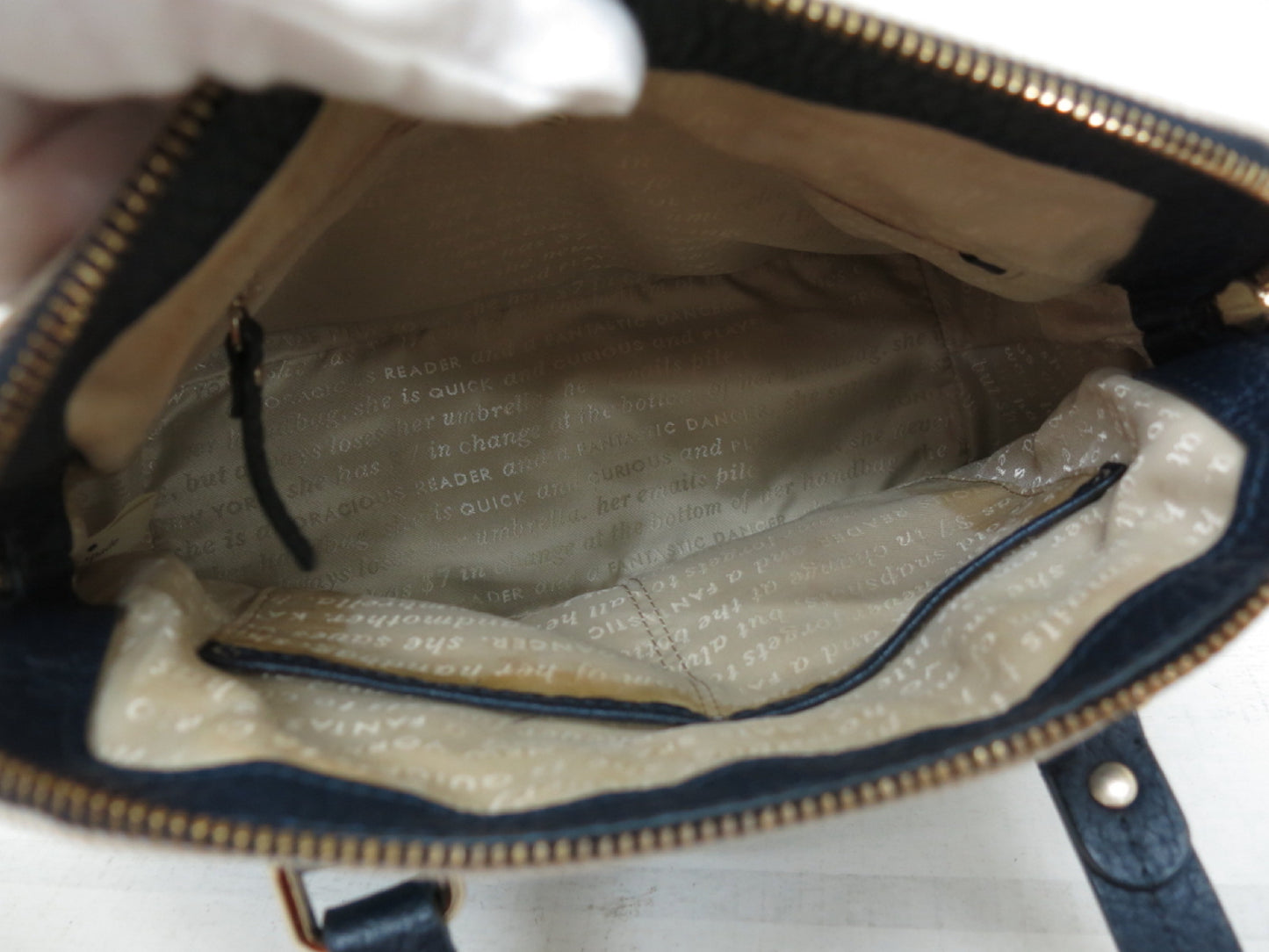 Kate Spade Kate Spade Kate Spade Leather Nylon Shoulder Handbag 5-Point Mountain Bag