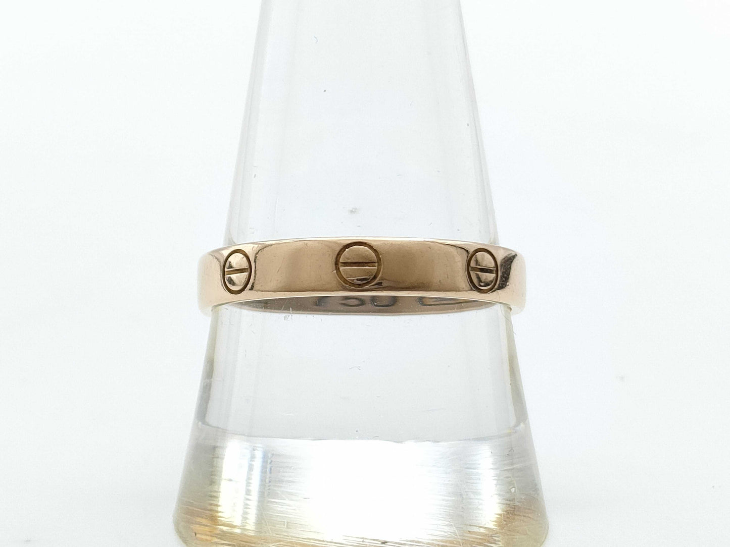 Cartier Mini Love #62 Au750 3.3g Ring 