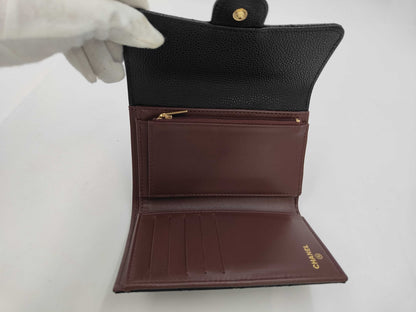 CHANEL Caviar Matlasse Wallet P797G1T0 Seal Box Unused Wallet