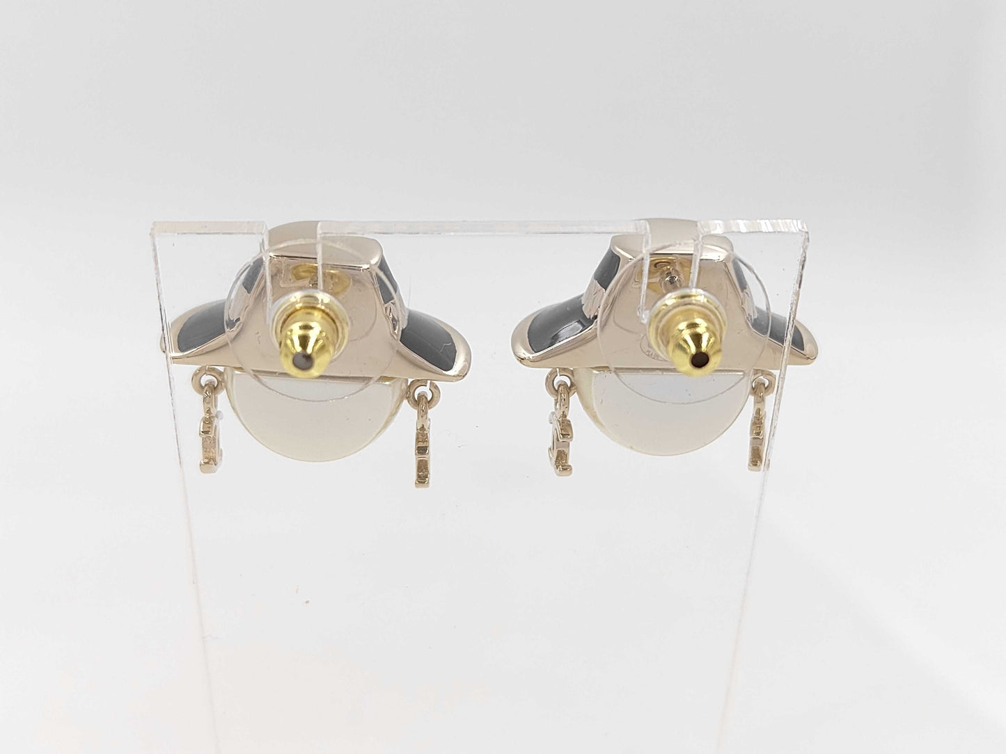 CHANEL Chanel Earrings B25B Box Earrings