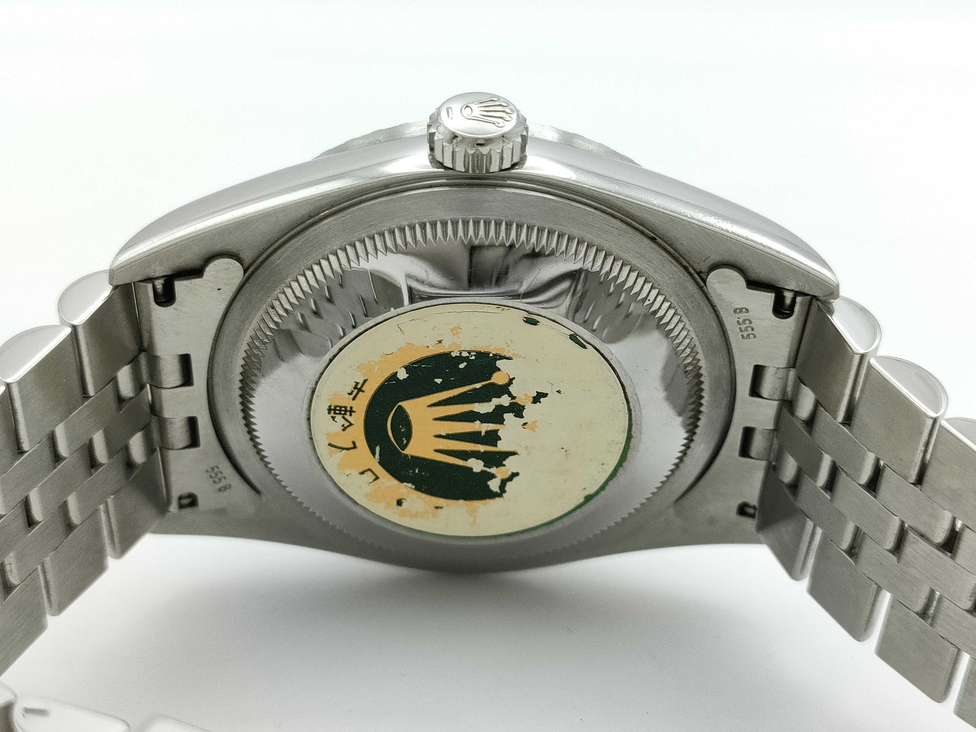 ROLEX 16220 U916164 White Roman Jubilee Breath Men's Watch