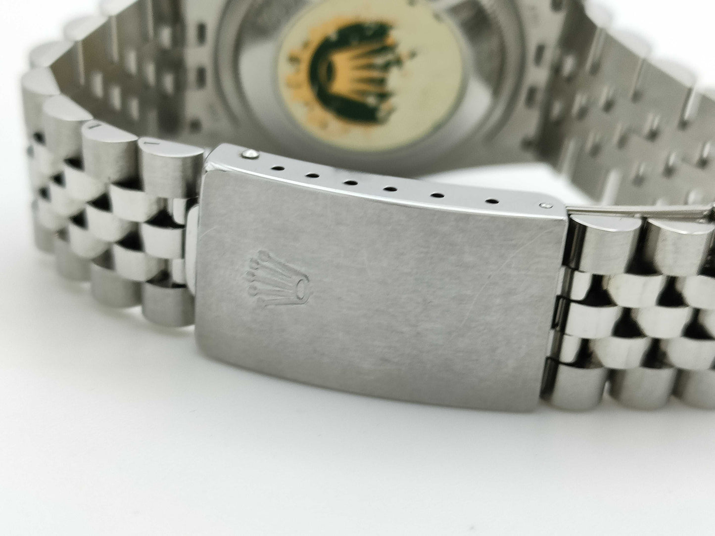 ROLEX 16220 U916164 White Roman Jubilee Breath Men's Watch