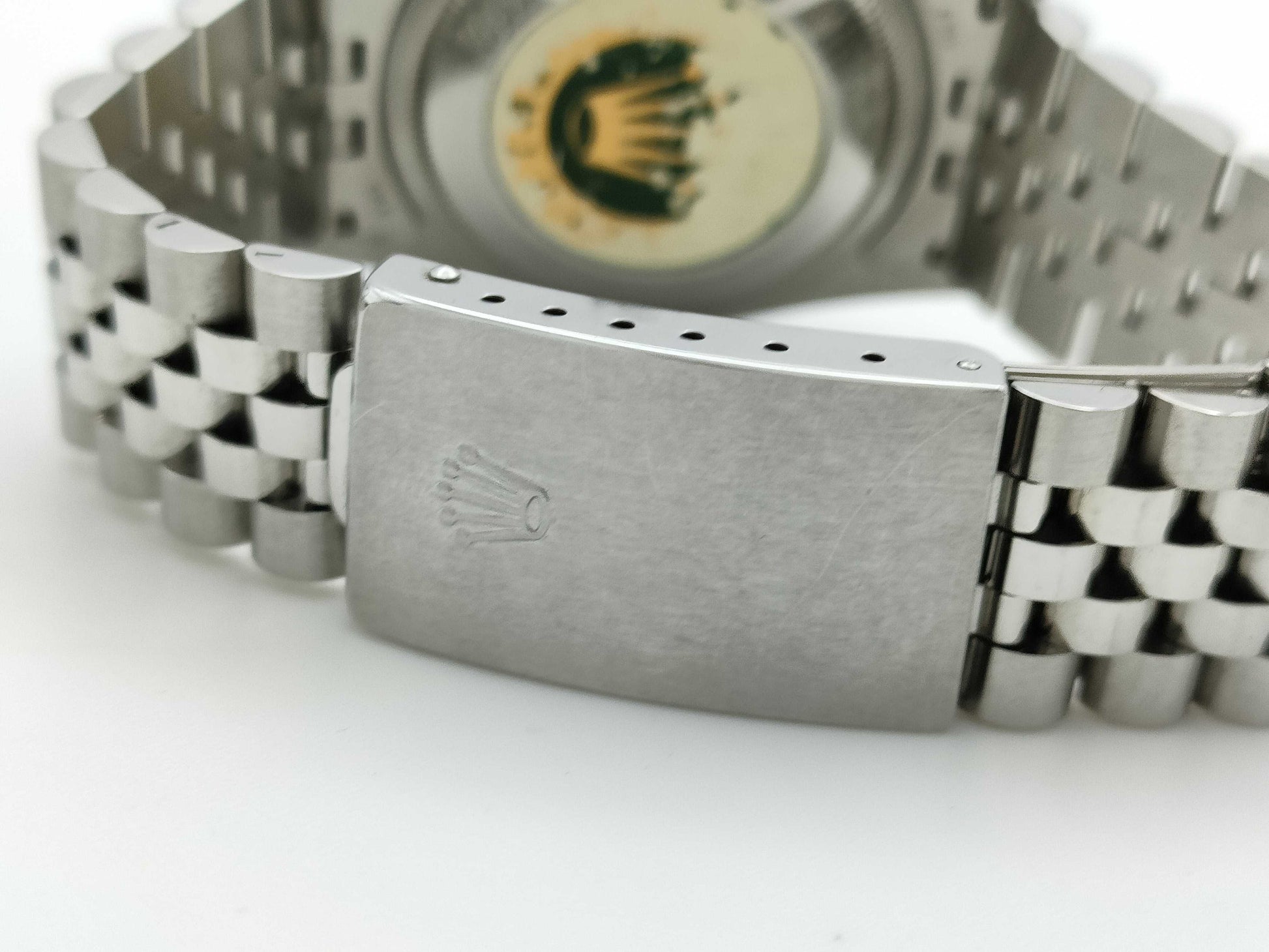 ROLEX 16220 U916164 White Roman Jubilee Breath Men's Watch