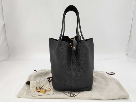 HERMES Picotan Lock MM Handbag