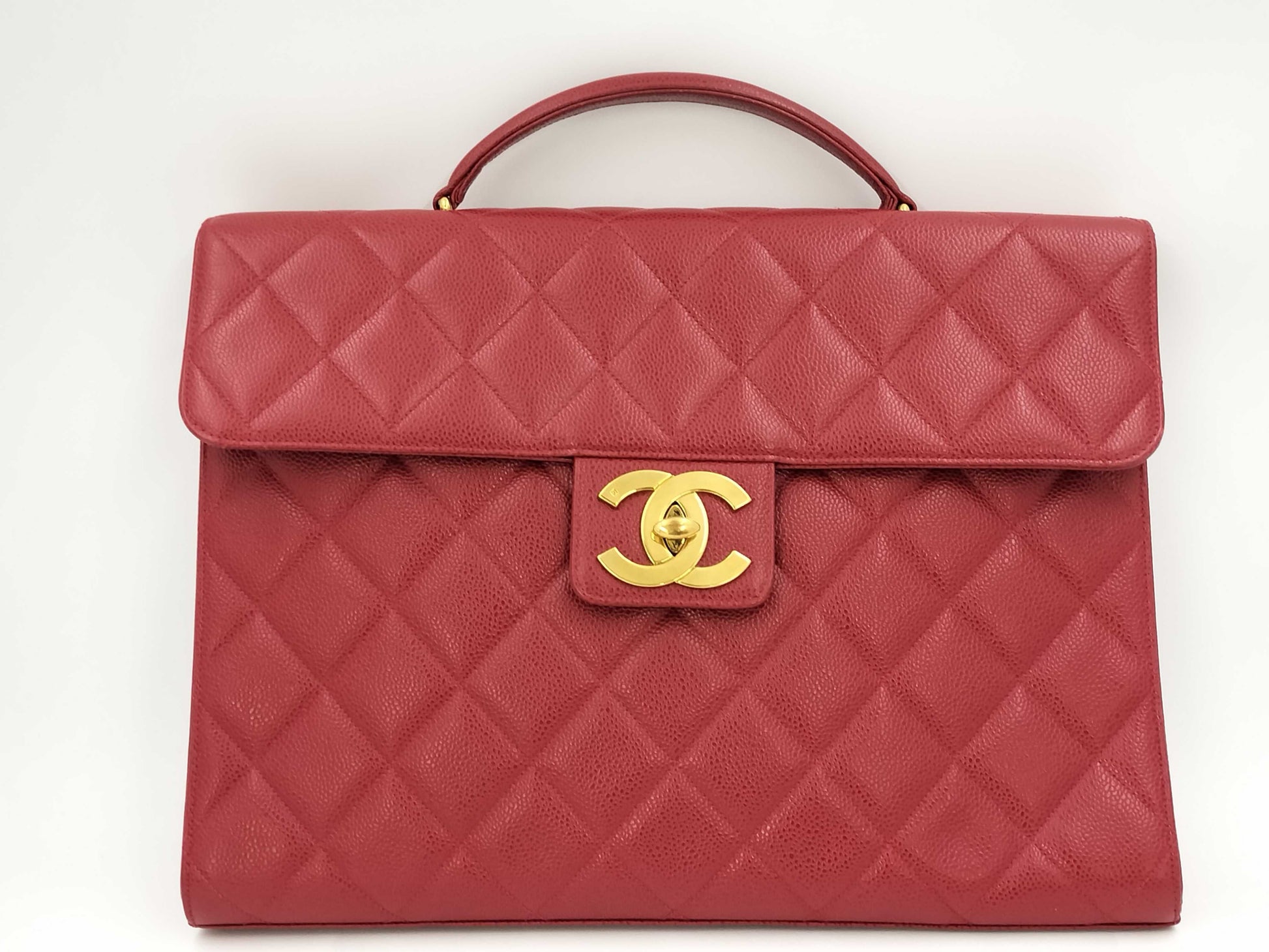 CHANEL Caviar Skin Business Bag Business Bag