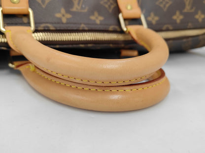 LOUIS VUITTON Louis Vuitton Monogram Key Polvantriere Boston Bag