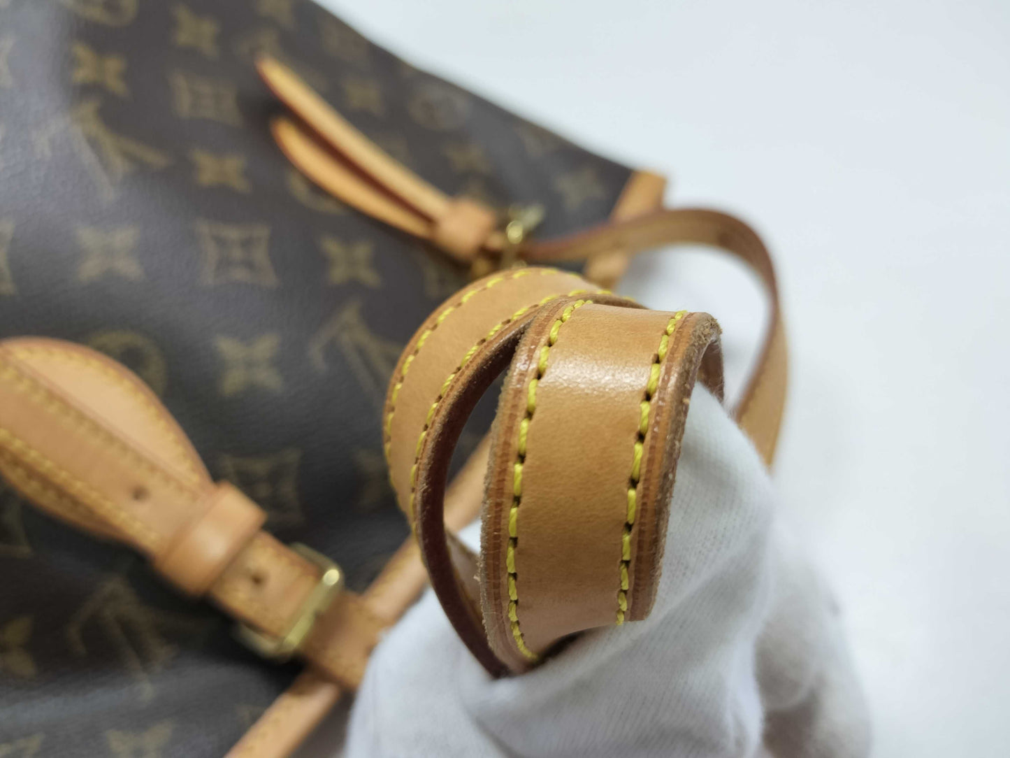 LOUIS VUITTON Monogram LV Bucket PM Tote Bag