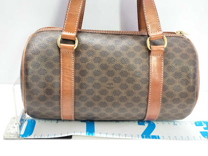 CELINE Celine Bag Macadam Tea Handbag