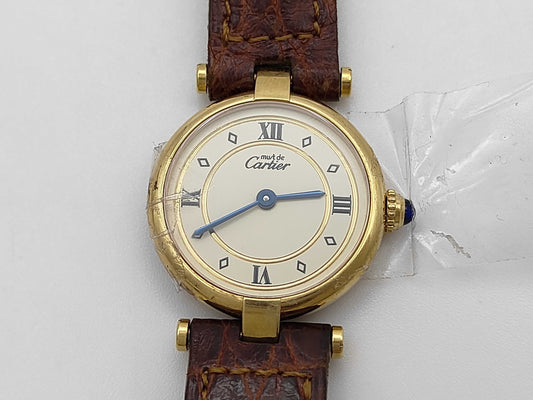 Cartier Vermeil 107747 590004 Quartz Women's Watch