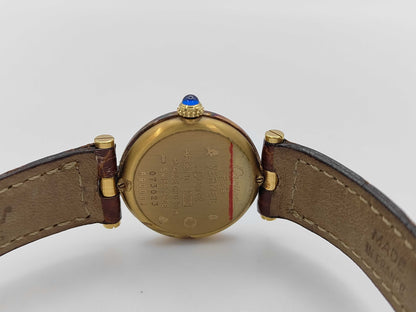 Cartier Vermeil 073023 590004 Quartz Women's Watch