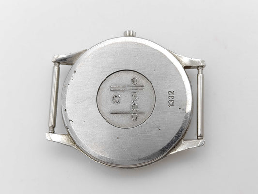 OMEGA 1332 Quartz Black Dial Boys Watch