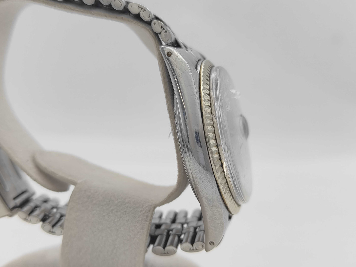 ROLEX 1601 Silver Dial Men's Watch