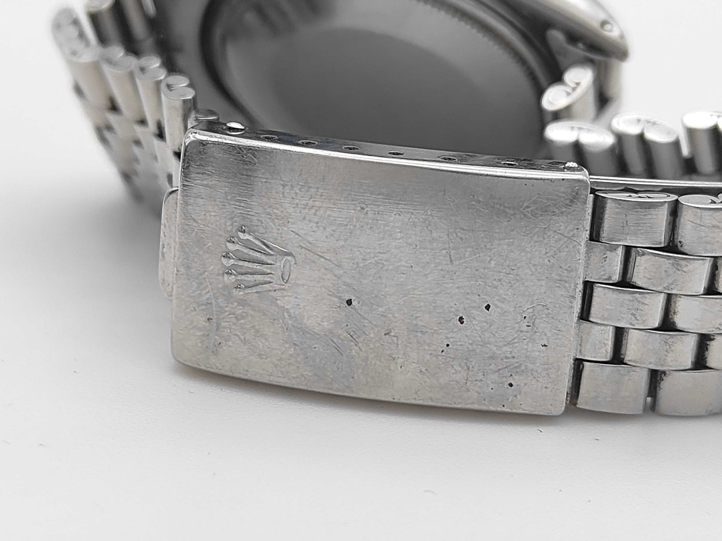 ROLEX 1601 Silver Dial Men's Watch