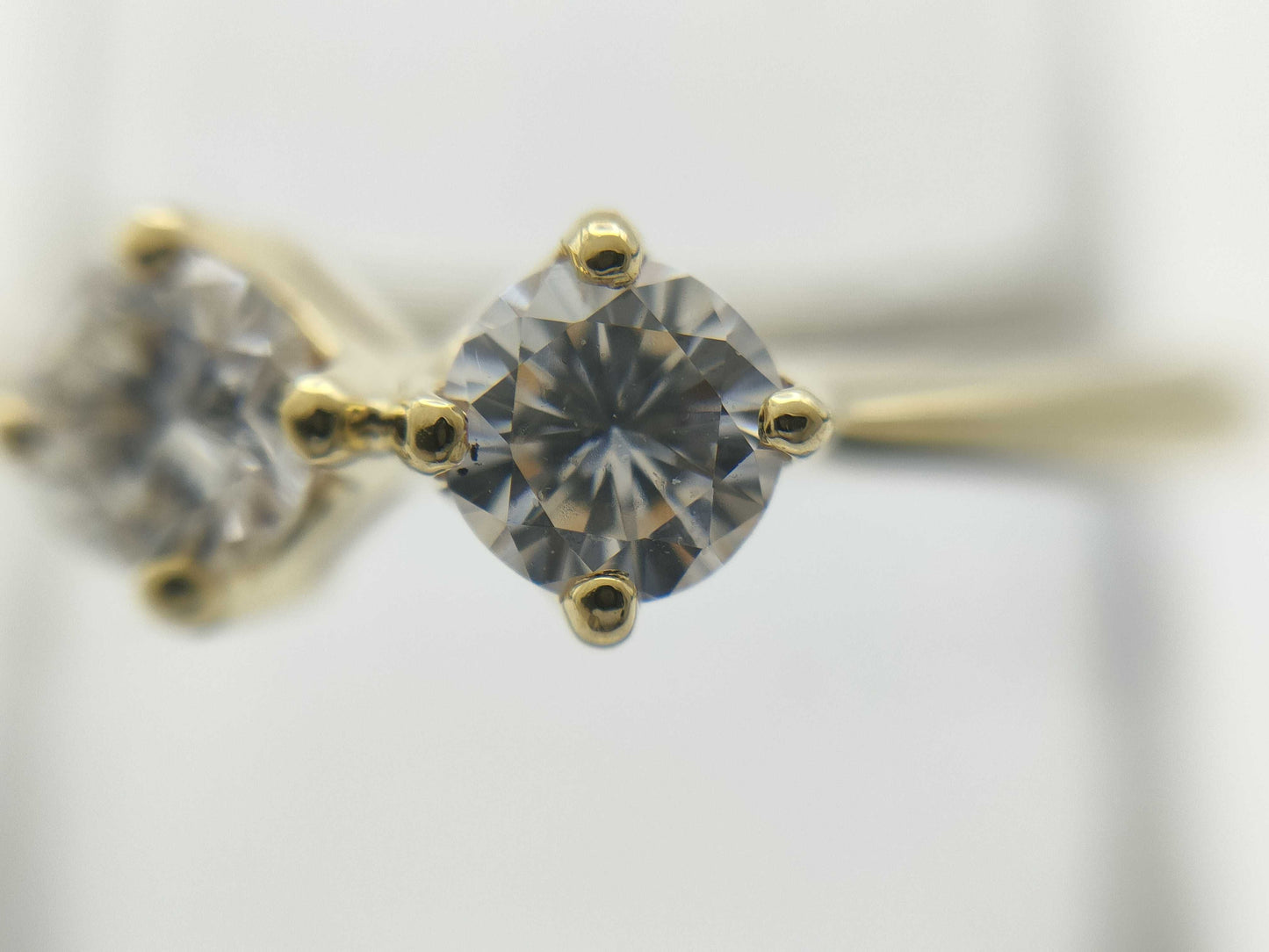 CHAUMET 2PD YG 750 2.0g Ring 