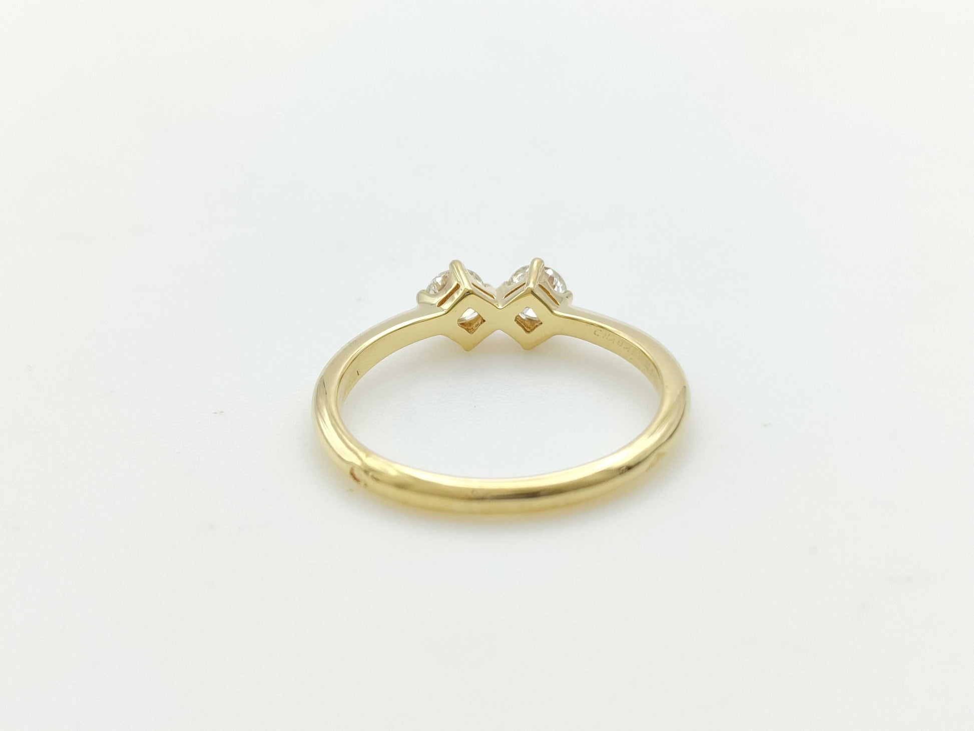 CHAUMET 2PD YG 750 2.0g Ring 