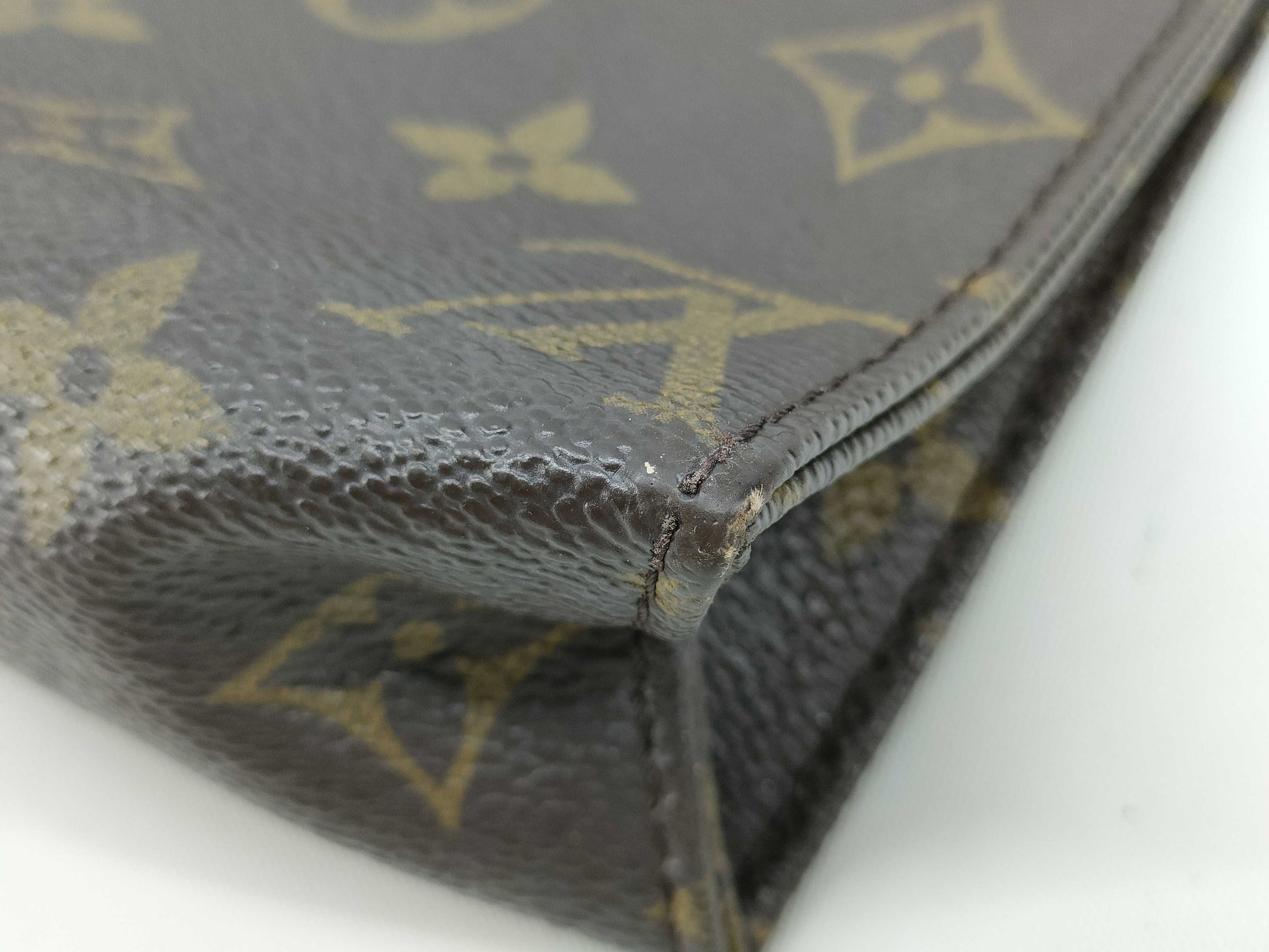LOUIS VUITTON Monogram Pouch N0095