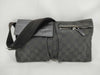 GUCCI GG Canvas Waist Bag in Black